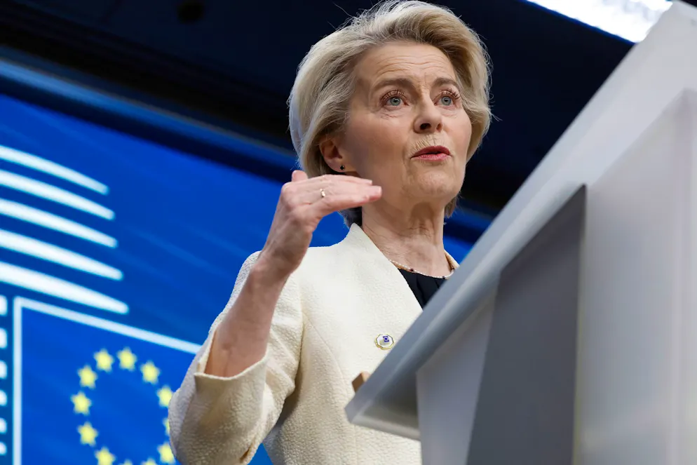EU-Kommissionspräsidentin Ursula von der Leyen.