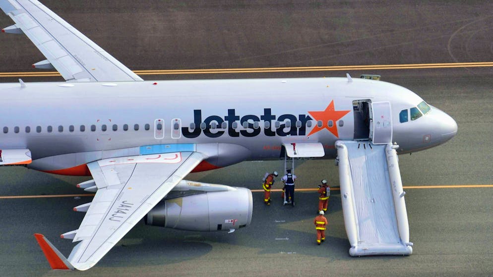 The incident occurred on Thursday on board an aircraft operated by Australian airline Jetstar. (theme picture)