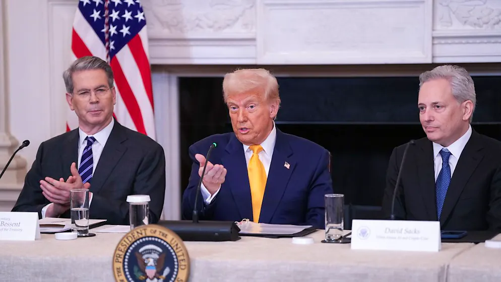 Der US-Präsident treibt seine Krypto-Agenda voran. Im Weissen Haus empfängt er Branchenvertreter, um über die Zukunft zu sprechen.