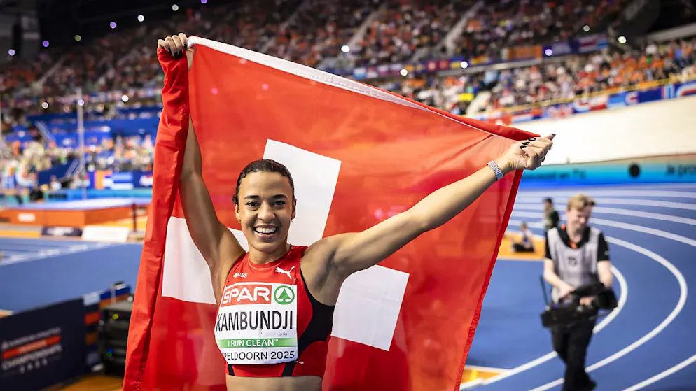 European record and victory. Ditaji Kambundji sprints to European Championship gold with a fabulous time
