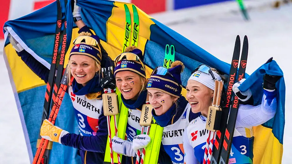 5th place for Switzerland, another gold for Sweden - Gallery. The Swedes also came out on top against the Norwegians in the fifth competition of these World Championships