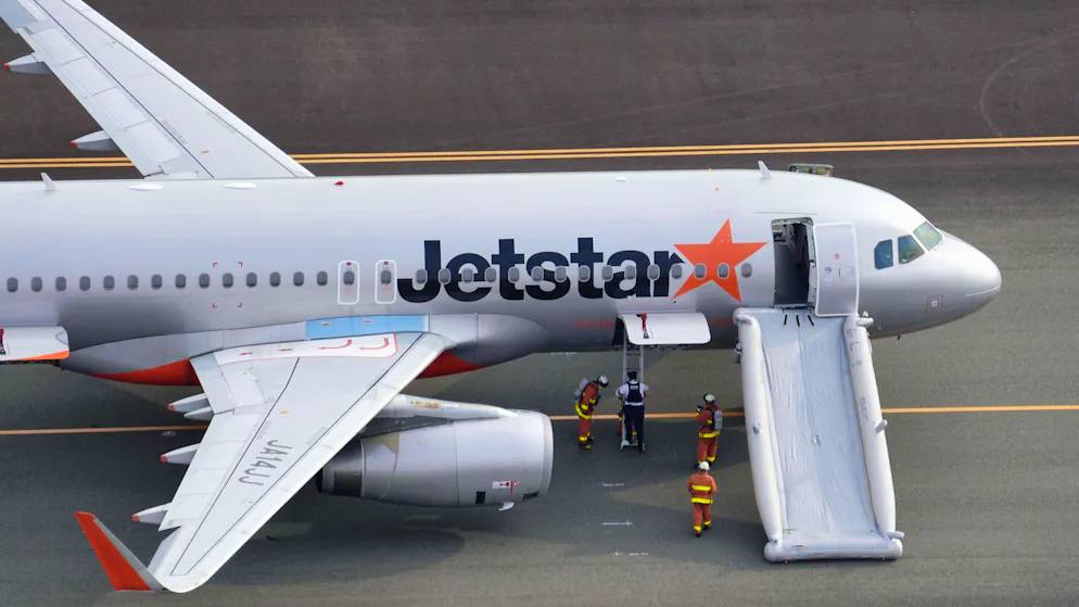 Der Vorfall ereignete sich am Donnerstag an Bord einer Maschine der australischen Fluggesellschaft Jetstar. (Themenbild)