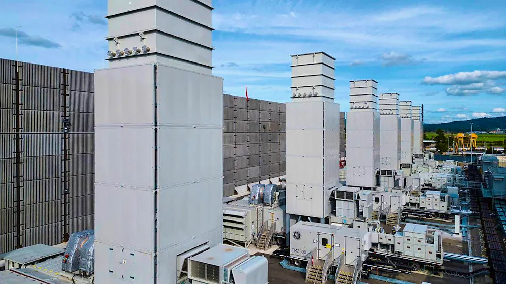The thermal reserve power plant in Birr, Aargau, is to serve as an emergency back-up beyond 2026 in the event of an electricity shortage. (archive image)