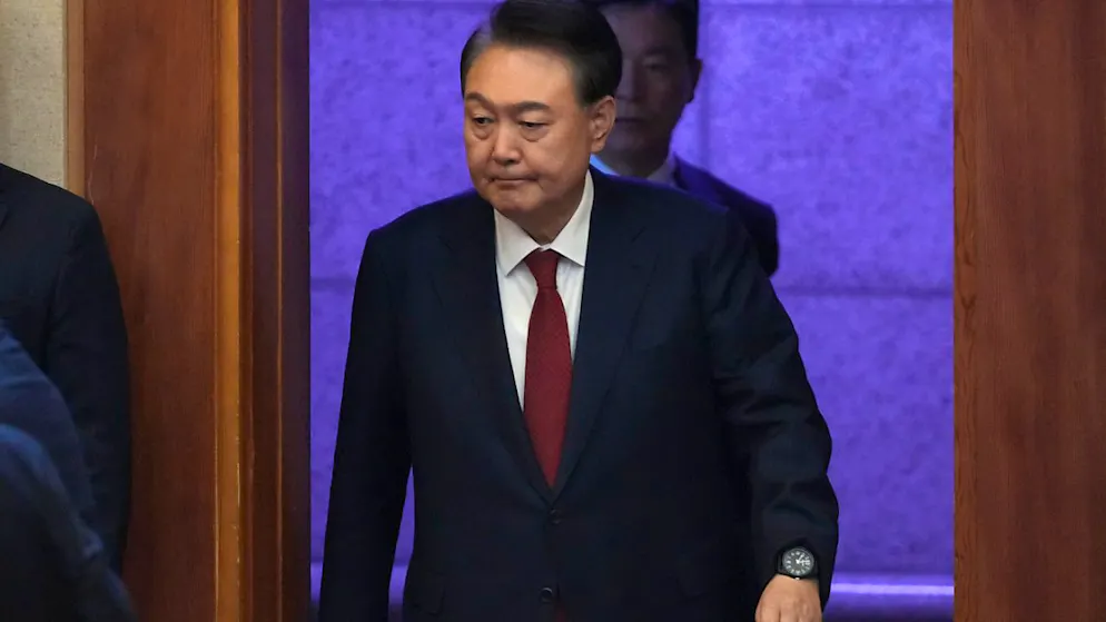 Südkoreas abgesetzter Präsident Yoon Suk Yeol. Foto: Lee Jin-man/AP Pool/dpa
