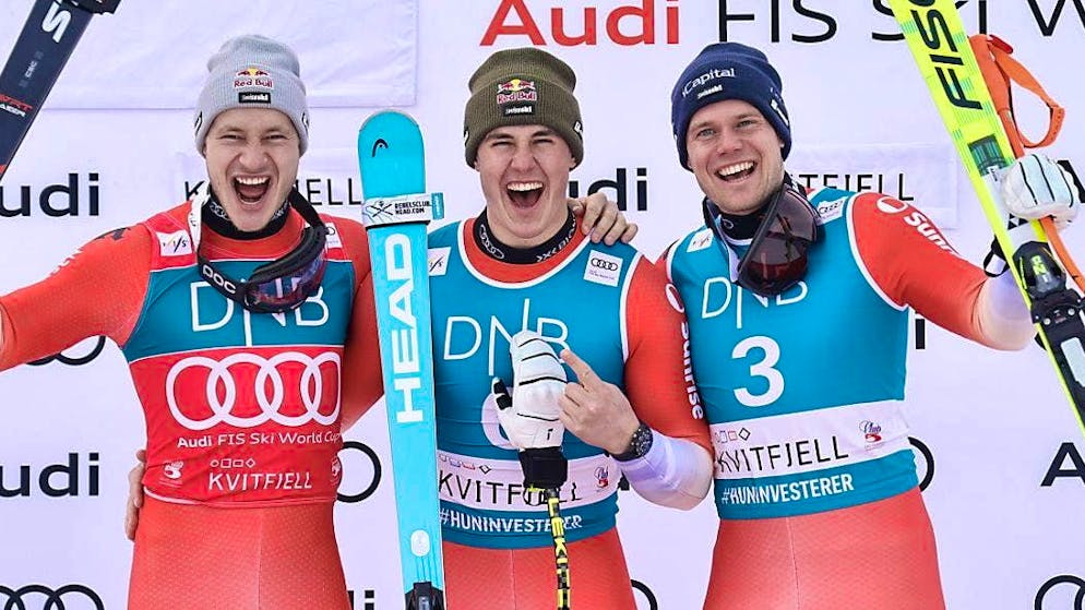 The overwhelming Swiss dominance in the downhill | blue News