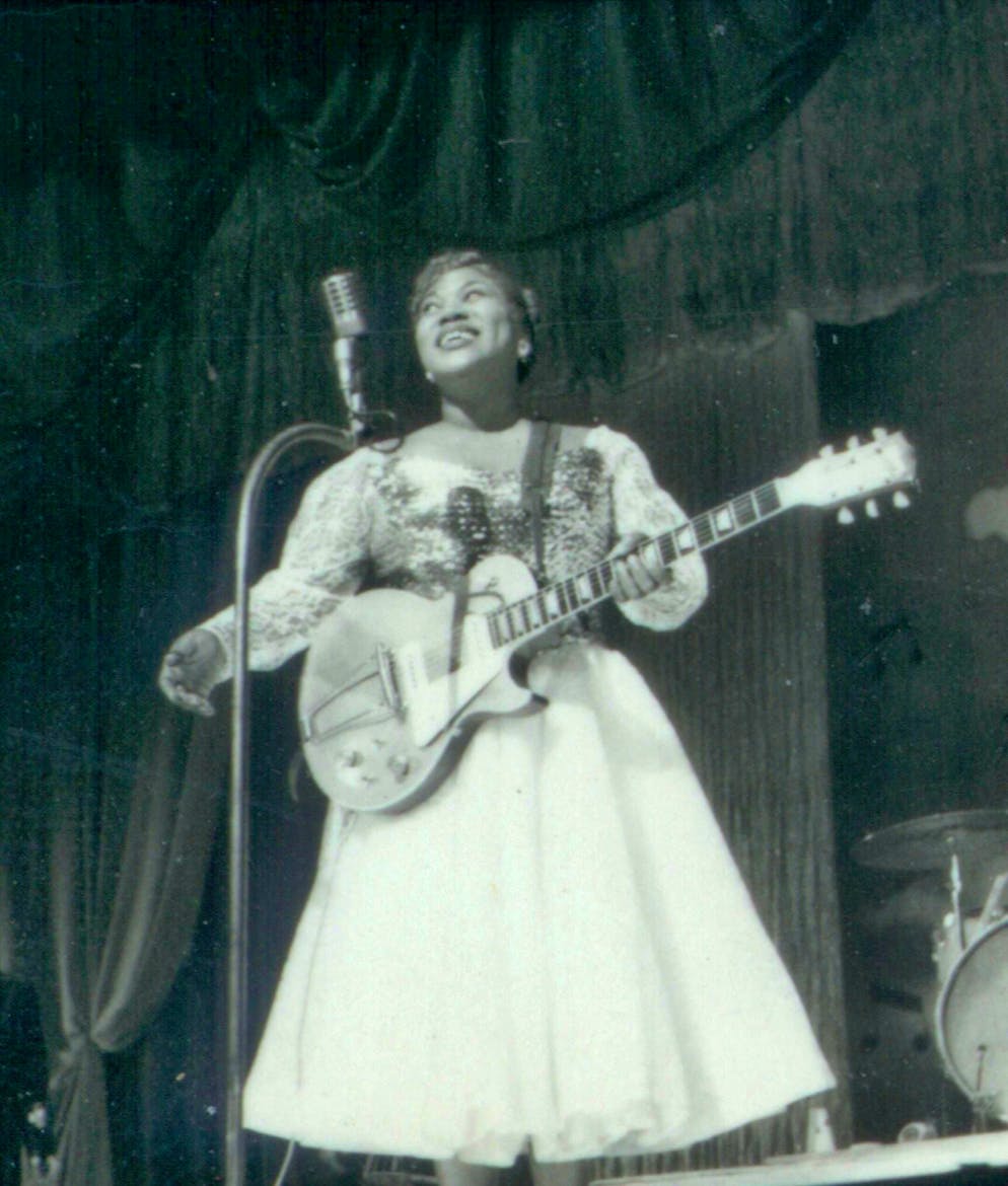 Rosetta Tharpe è anche conosciuta come la «madrina del rock'n'roll».