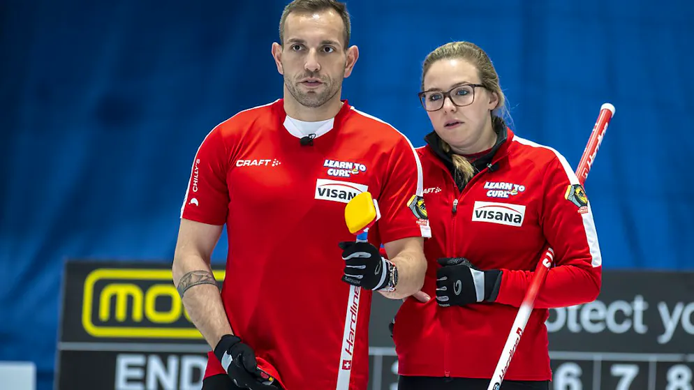 Sven Michel und Alina Pätz vertreten die Schweiz erneut an der Mixed-Doppel-WM