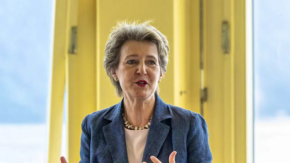 Former Federal Councillor Simonetta Sommaruga has been committed to gender equality for years. (archive picture)