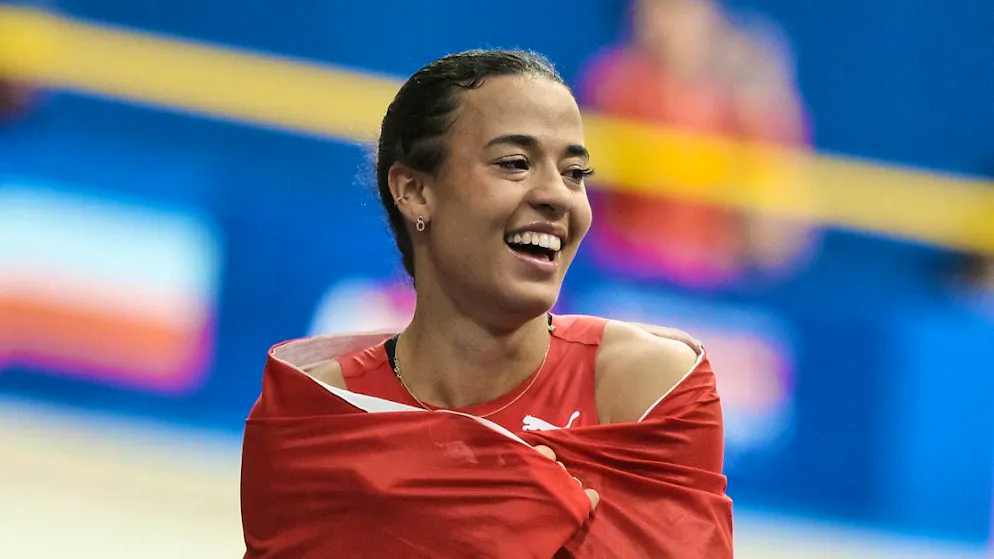 Ditaji Kambundji enters new spheres - Gallery. Ditaji Kambundji enjoys the moment