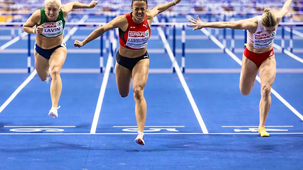 Ditaji Kambundji enters new spheres - Gallery. The competitors are left behind