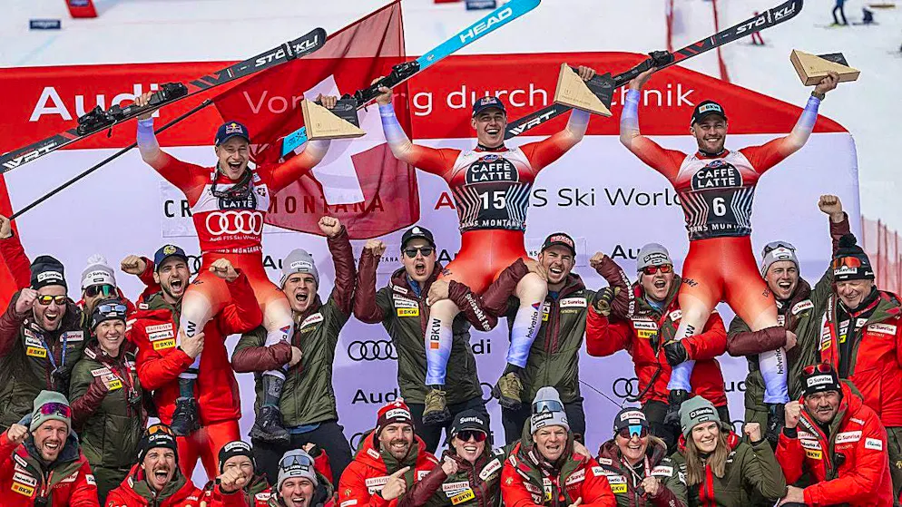 Odermatt has conjured up a unique team atmosphere at Swiss-Ski.