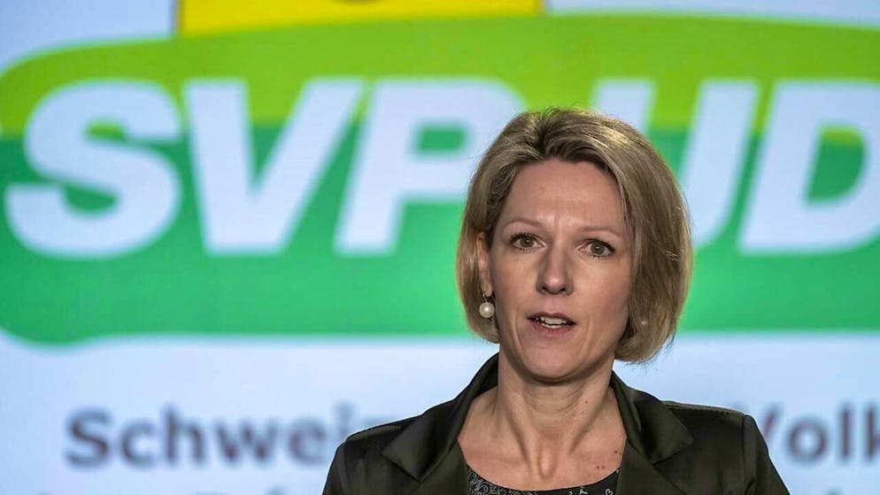 In the canton of Solothurn, the SVP has so far failed in every attempt to win a seat on the cantonal government: Cantonal Councillor Sibylle Jeker is set to win her first government seat on Sunday. (archive picture)