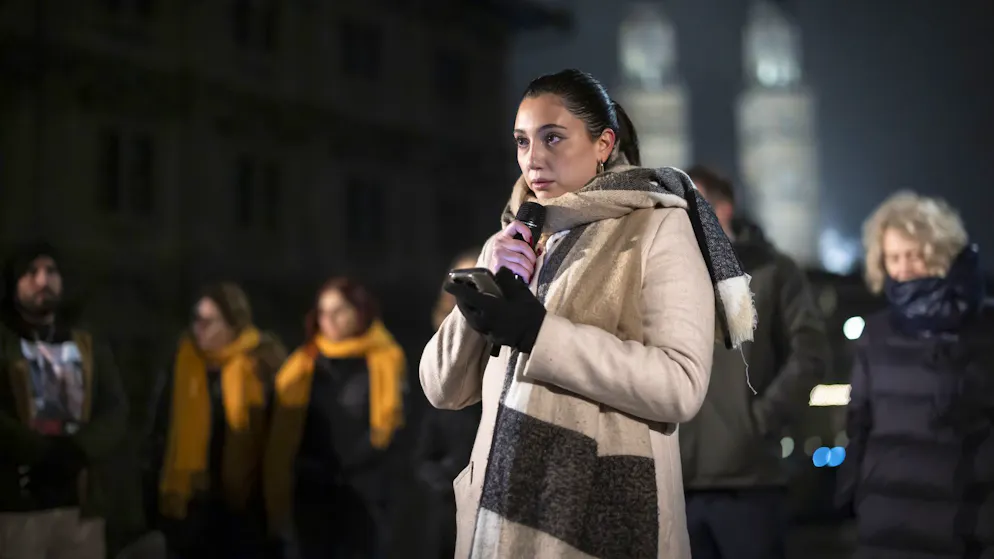 Israel mit ESC-Song von Überlebender des Nova-Festivals - Gallery. Israelische ESC-Kandidatin Yuval Raphael. (Archivbild)