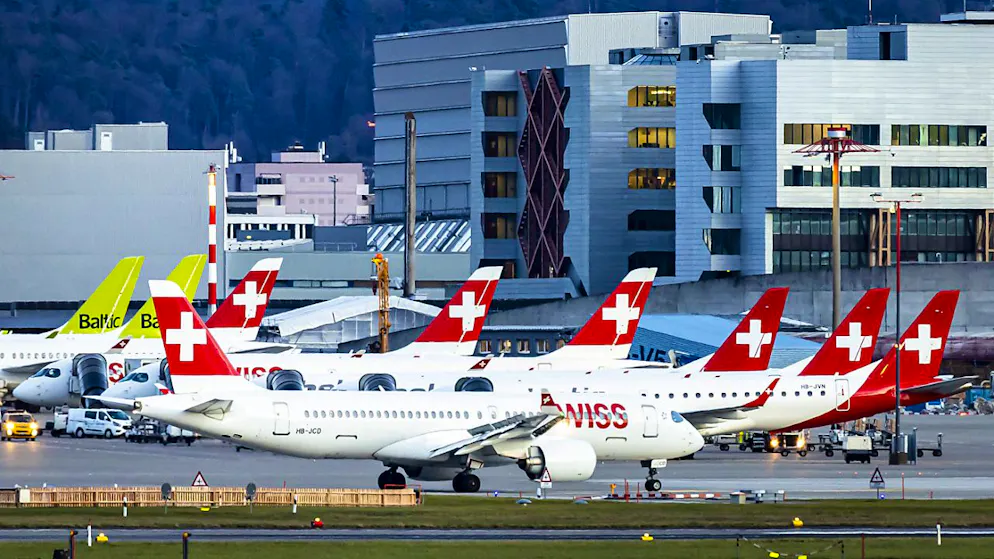 Über 1000 Swiss-Passagiere sind vom Warnstreik in Hamburg betroffen. (Archivbild)