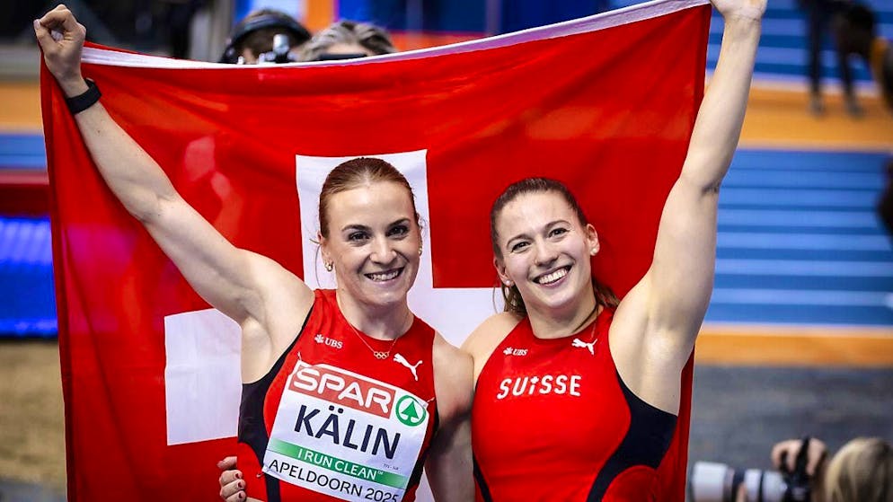 Swiss Athletics aims for number 1 in the medal table - Gallery. Annik Kälin and Angelica Moser are beaming: Silver and gold for the roommates