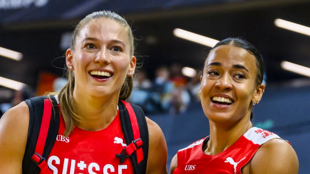 Die zwei Gold-Frauen von Apeldoorn: Angelica Moser (links) und Ditaji Kambundji. (Archivaufnahme)