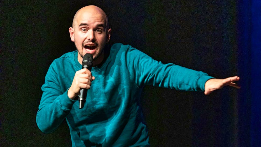 "So my appearance was more of a roast where I was able to make fun of the politicians present, including the Federal Councillor": Renato Kaiser.