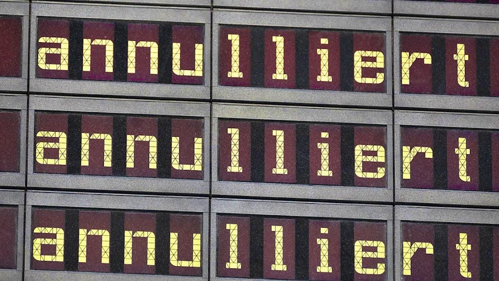 A warning strike is expected to paralyze air traffic to and from Germany on Monday. (archive picture)