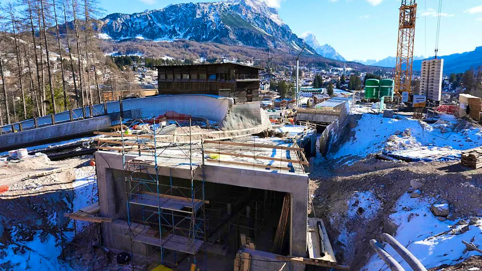 IBSF President Ivo Ferriani on bobsleigh tracks, safety and Russia - Gallery. The 2026 Olympic bobsleigh track is not yet finished