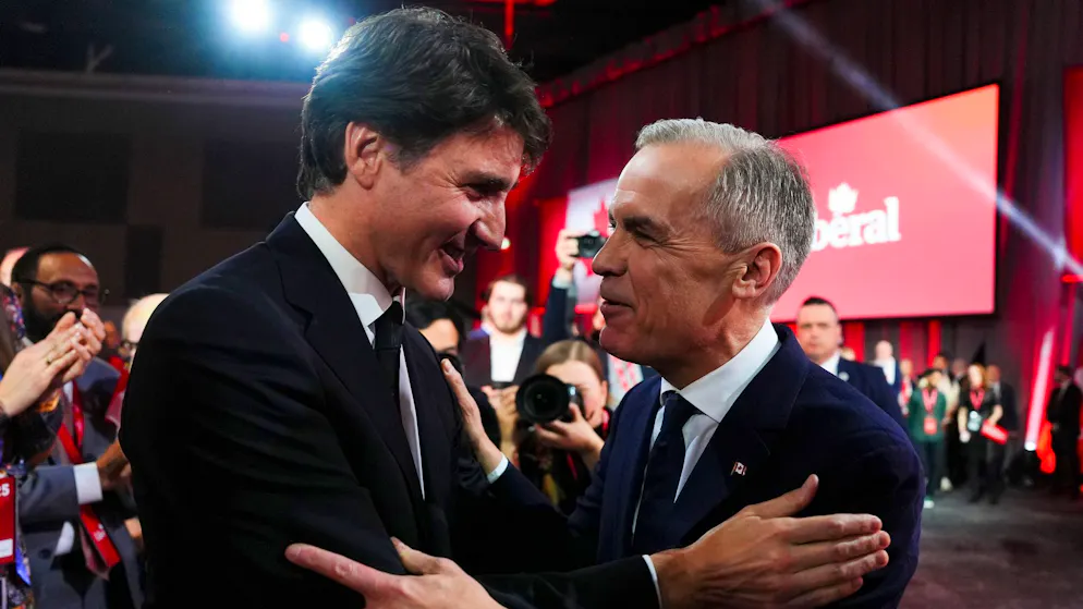Trudeau-Nachfolge: Ein Wirtschaftsexperte soll Kanada führen - Gallery. Der Rückzug seines Vorgängers Justin Trudeau liess Carneys Partei in der Wählergunst steigen.