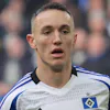 Torschuetze zum 1-0 Silvan Hefti HSV Fussball, Herren, Saison 2024/2025, 2.BL, Volksparkstadion, Hamburger SV gegen Hannover 96 DFL REGULATIONS PROHIBIT ANY USE OF PHOTOGRAPHS AS IMAGE SEQUENCES AND/OR QUASI-VIDEO. *** Goalscorer for 1 0 Silvan Hefti HSV Football, Men, Season 2024 2025, 2 BL, Volksparkstadion, Hamburger SV vs Hannover 96 DFL REGULATIONS PROHIBIT ANY USE OF PHOTOGRAPHS AS IMAGE SEQUENCES AND OR QUASI VIDEO