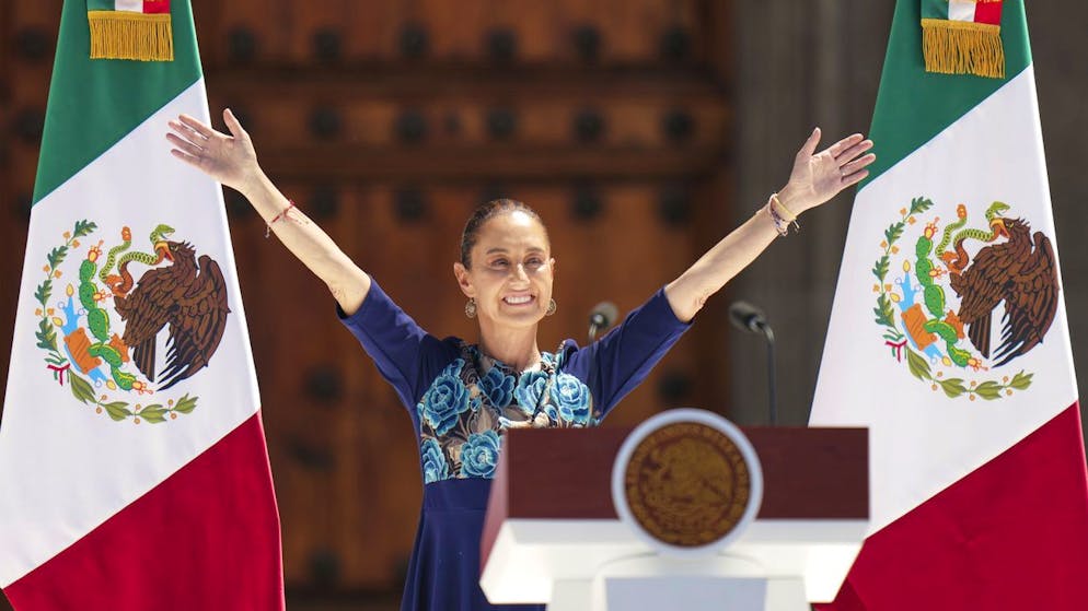 «Trump-Flüsterin» Sheinbaum. Mit einer einzigen Grafik lässt die Präsidentin Mexikos Trump einknicken