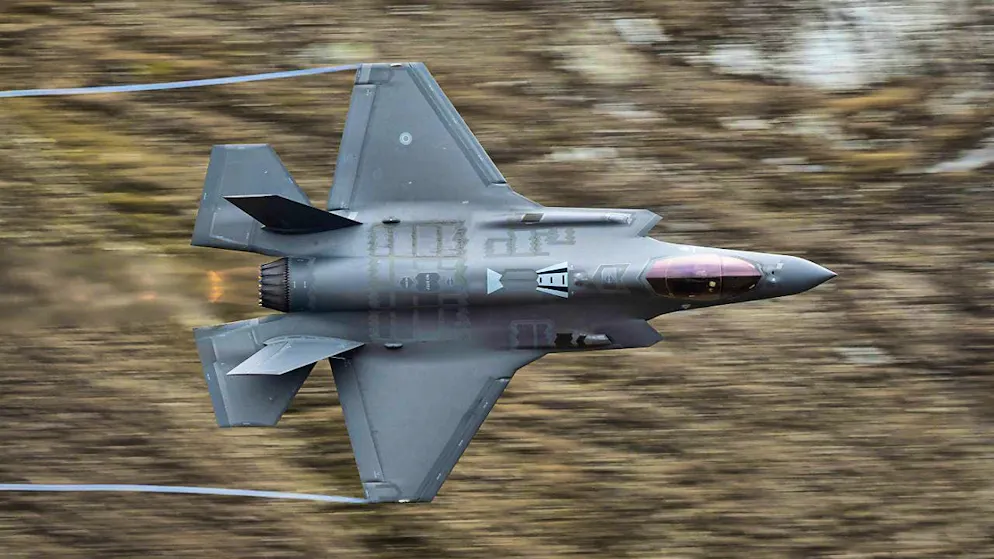 F-35 fighter jet of the Italian army. The Federal Council remains committed to the purchase of 36 fighter jets of this type, as it confirmed during question time in the National Council. (archive picture)