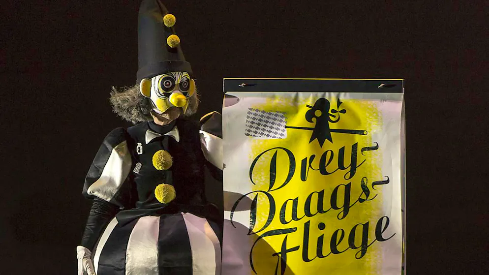 Der Schnitzelbangg Dreydaagsfliege (Archivbild).