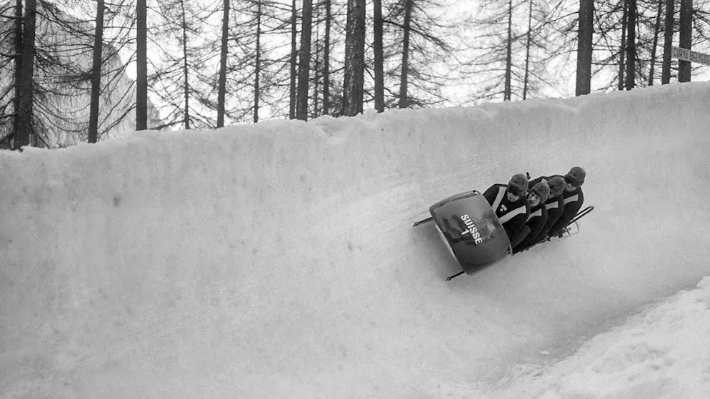 IBSF President Ivo Ferriani on bobsleigh tracks, safety and Russia - Gallery. Switzerland won gold in the four-man event with Franz Kapus, Gottfried Diener, Robert Alt and Heinrich Angst