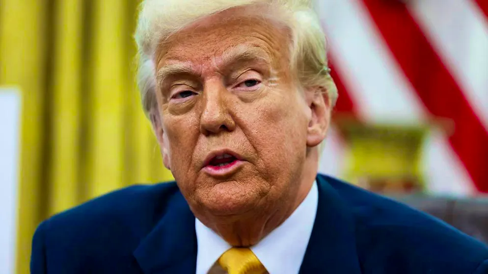 ARCHIVE - US President Donald Trump delivers a speech in the Oval Office of the White House. Photo: Uncredited/Pool/dpa/Archive image
