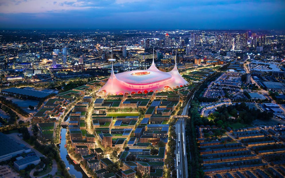 Manchester United will neues Megastadion bauen - Gallery. So könnte das neue Stadion von Manchester United aussehen. Noch ist die Entscheidung nicht endgültig.
