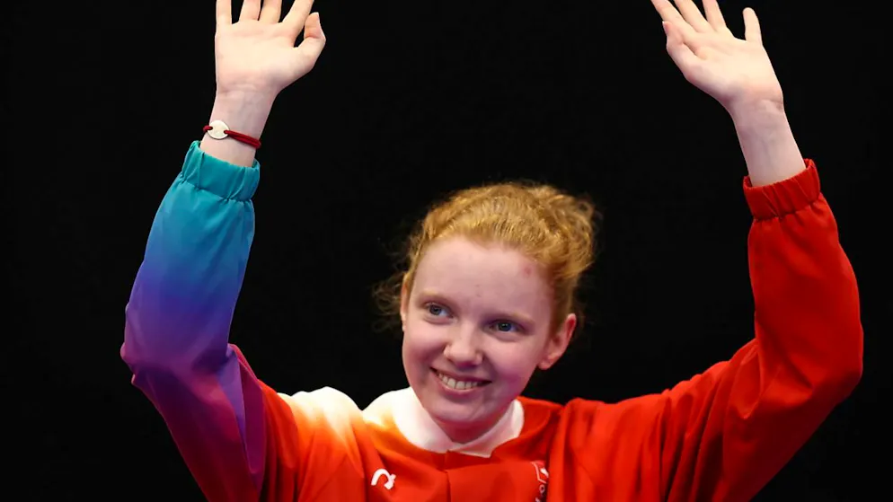Audrey Gogniat holt an der EM in Osijek ihre dritte Medaille