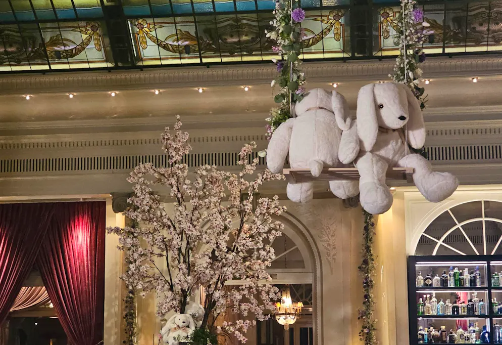Im Hotel Bellevue herrscht Frühlingsstimmung.