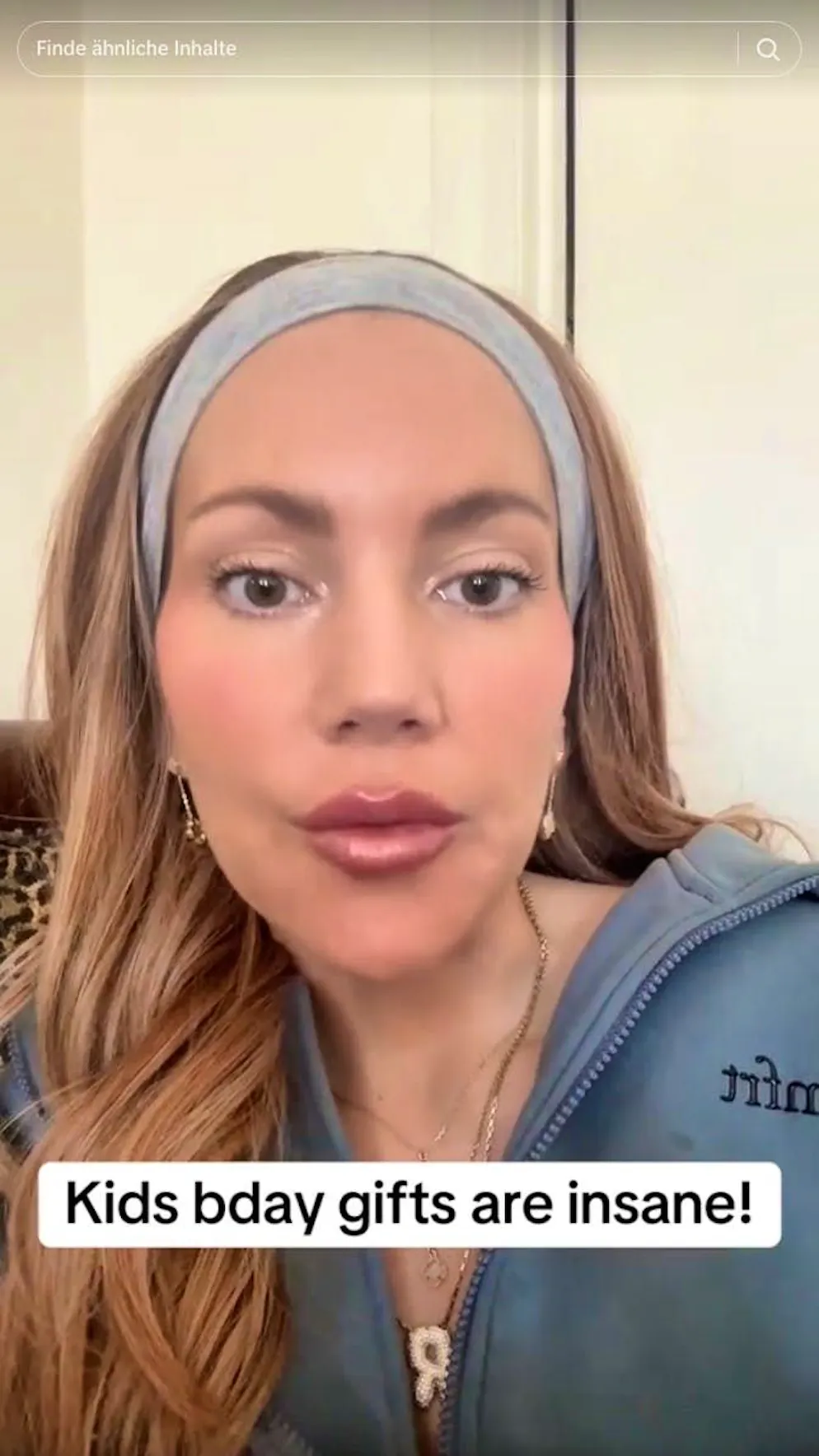 Shay, who calls herself @shay27xo on TikTok, addresses the issue of gift rules for children's birthday parties in a video.