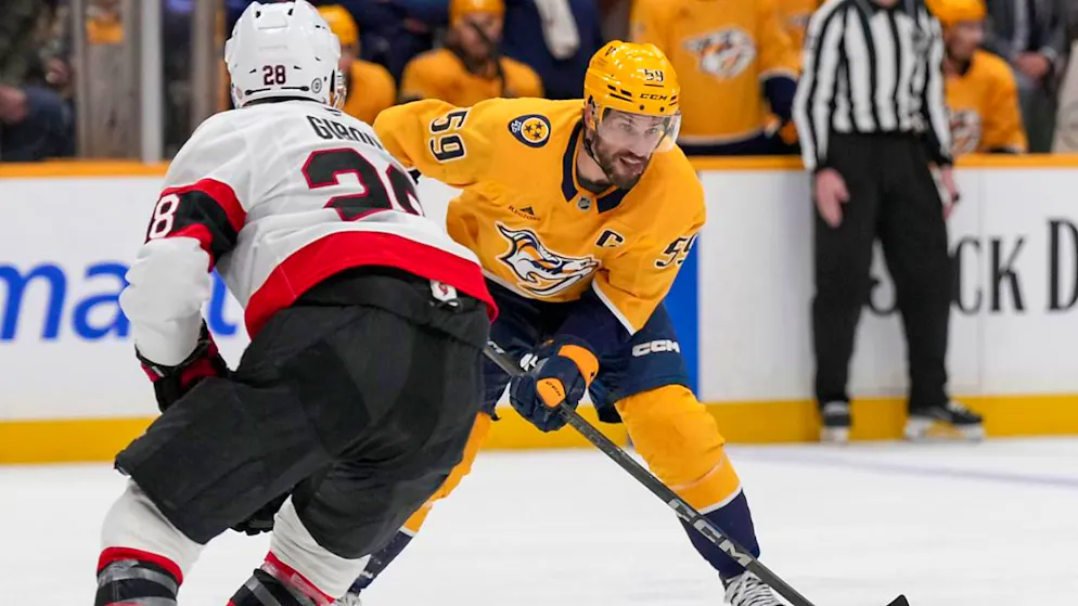 Captain Roman Josi fehlt den Nashville Predators derzeit verletzt
