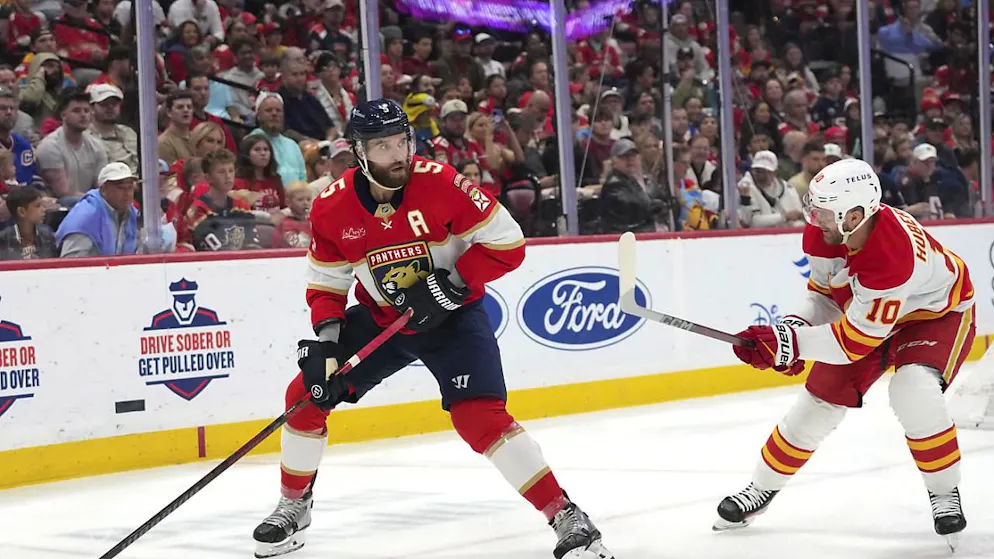 Floridas Verteidiger Aaron Ekblad hat eine harte Lektion gelernt