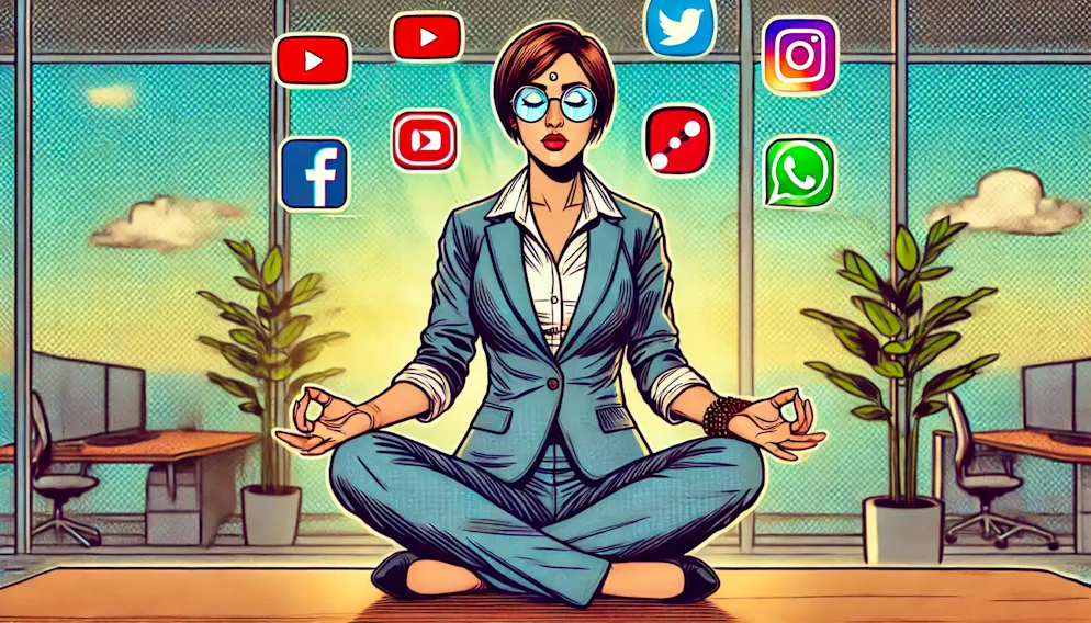 Für eine Digital-Detox-Kur können auch Apps helfen.