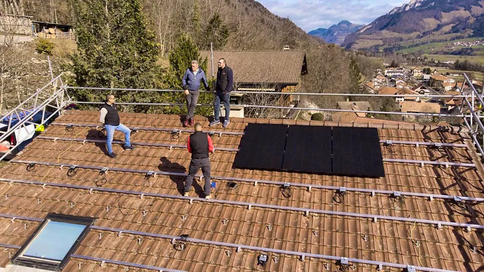 According to a study, many tenants are willing to pay a premium for sustainable apartments or to participate in the construction of a solar energy system. (Archive image)