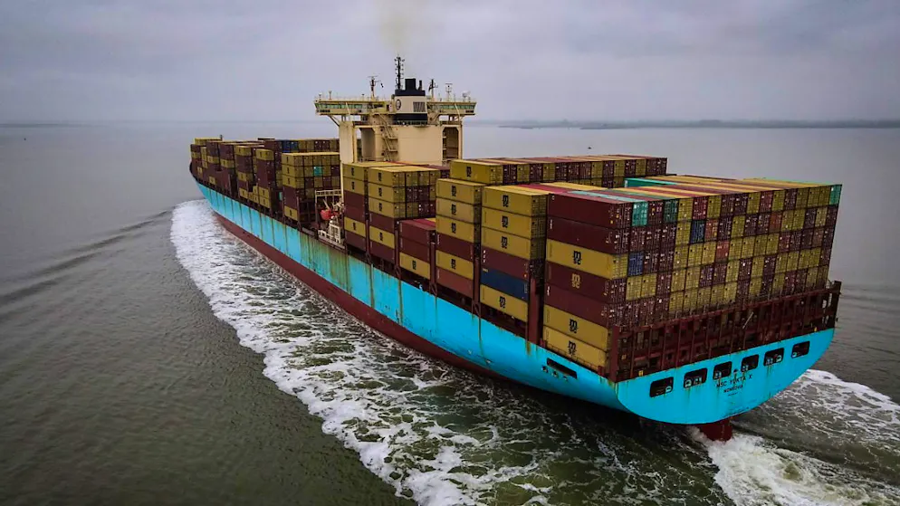 Dank der in Genf ansässigen Reederei MSC ist die Schweiz zur grössten Containerschiff-Nation der Welt geworden. Im Bild: Das Schiff MSC Yukta X, das 9640 Container transportieren kann. 