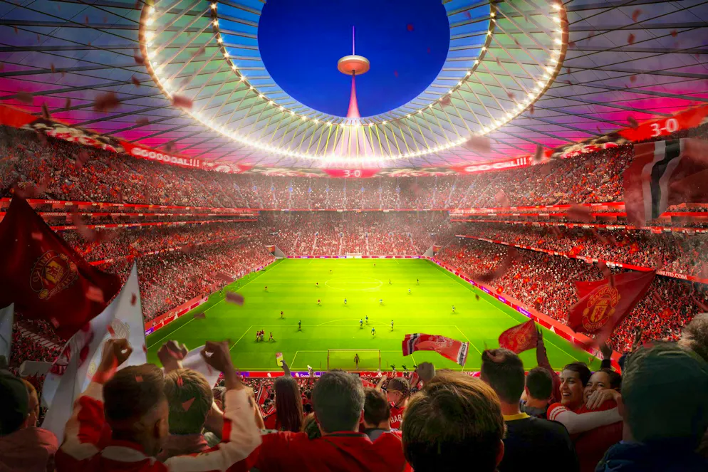 Manchester United wants to build new mega stadium - Gallery. Manchester United's new stadium should be able to seat 100,000 people.
