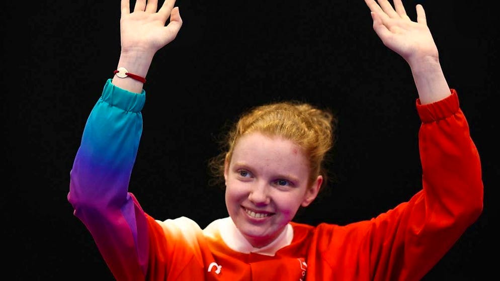 Audrey Gogniat wins her third medal at the European Championships in Osijek
