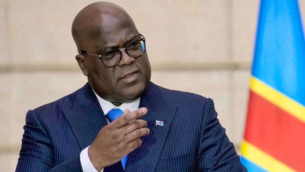 A spokeswoman for the President of the Democratic Republic of Congo, Félix Tshisekedi, stated that the government would "await the implementation of this approach of Angolan mediation". (archive picture)