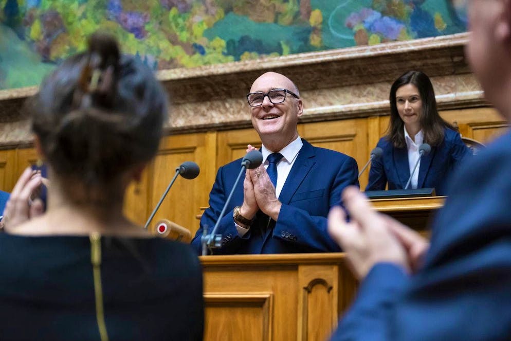 Martin Pfister is the new Federal Councillor.