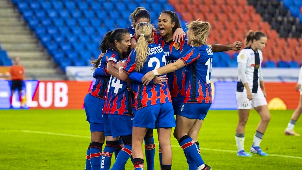 The FC Basel women's team advances to the cup final