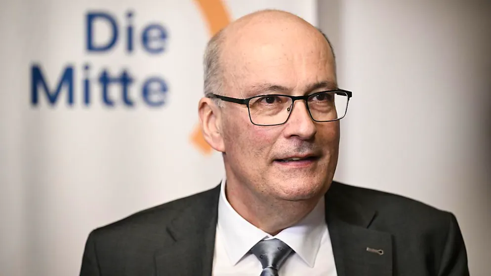 Der nicht gewählte Mitte-Bundesratskandidat Markus Ritter zeigte sich nach der Niederlage gefasst.