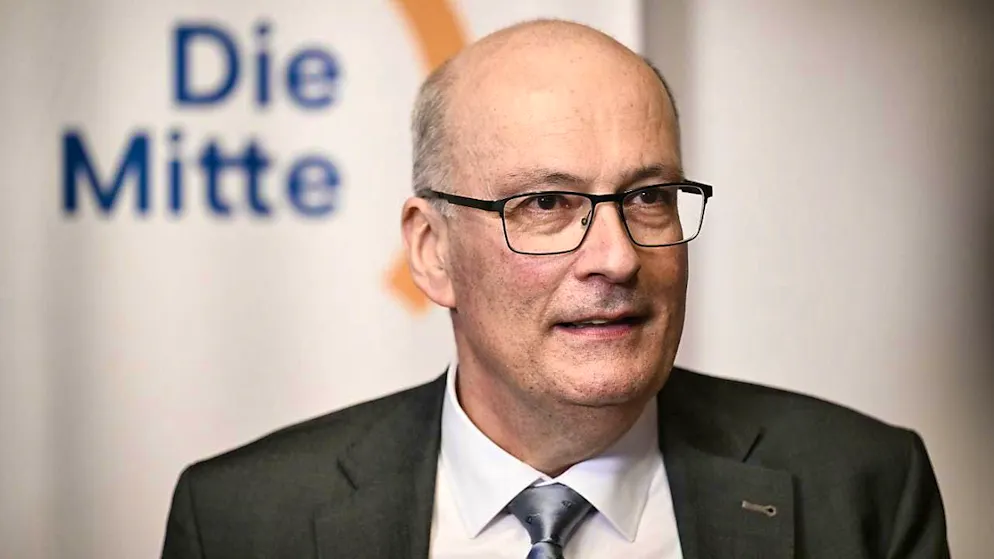 Markus Ritter, the unelected centrist candidate for the Federal Council, appeared composed after his defeat.