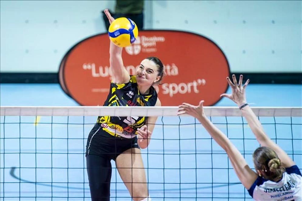 La schiacciata convinta di Selena Leban