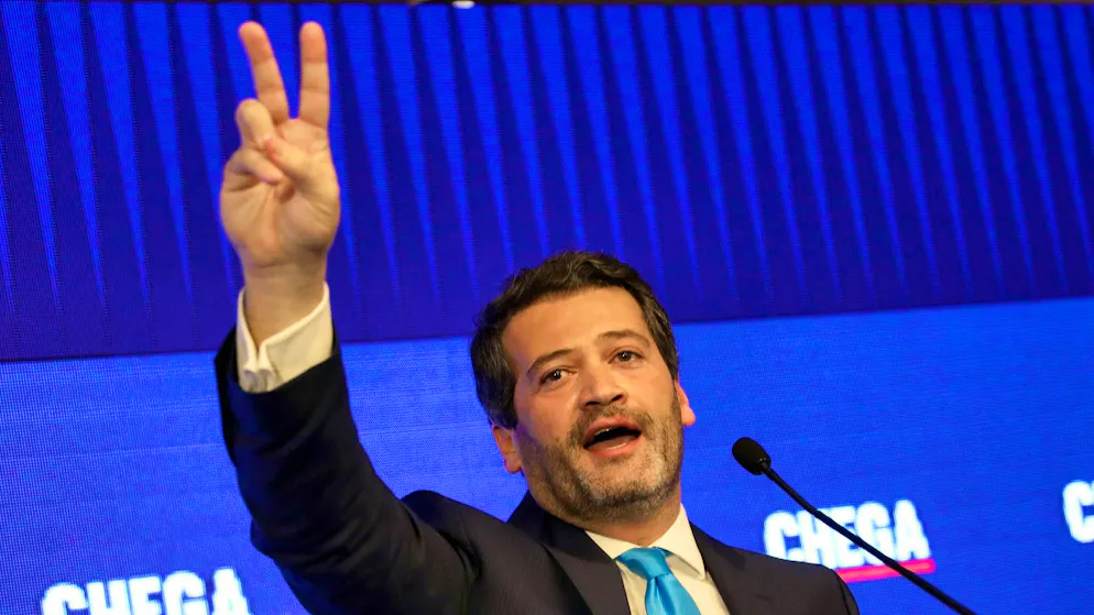 New trouble spot in Portugal: Family firm topples government - Gallery. Is he benefiting from the chaos? Chega boss André Ventura. (archive picture)