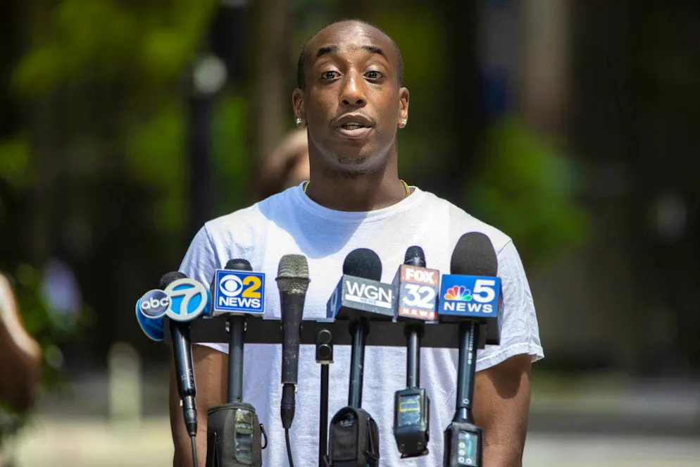 Anthony Mitchell, here in 2020, served 16 years in prison for being innocent, just like John Fulton. (archive image)