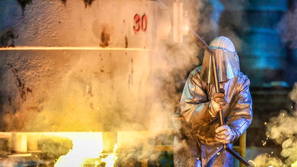 The steel tariffs are the first to directly affect the European Union in US President Donald Trump's second term in office. (archive image)